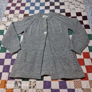 Vintage‎ Albee Open Style Cardigan Knit Sweater Womens Size Medium Pockets
